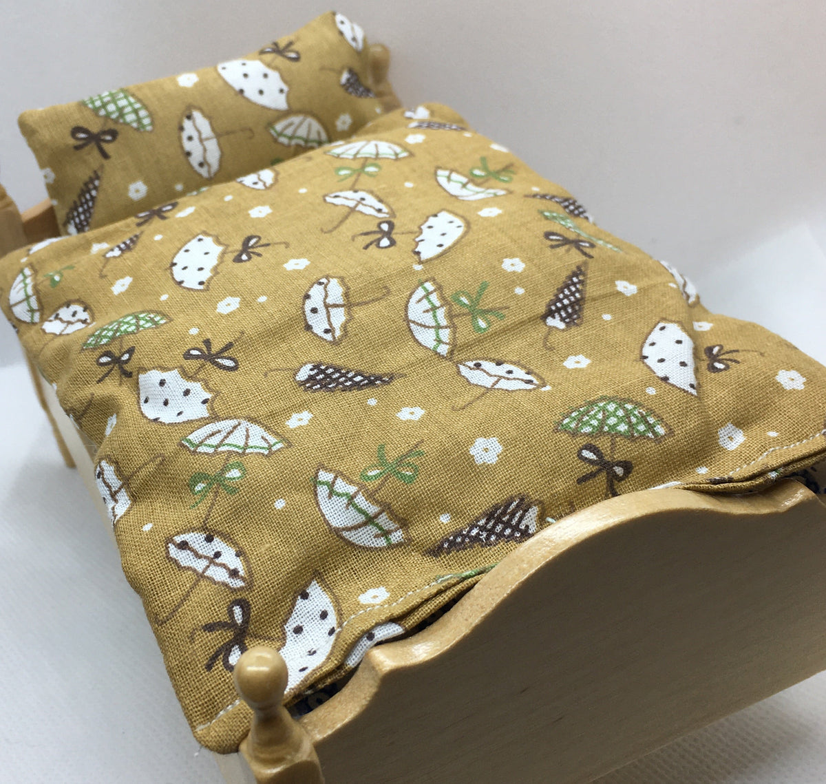Dolls House Umbrella & Bows single bed duvet set - TW006